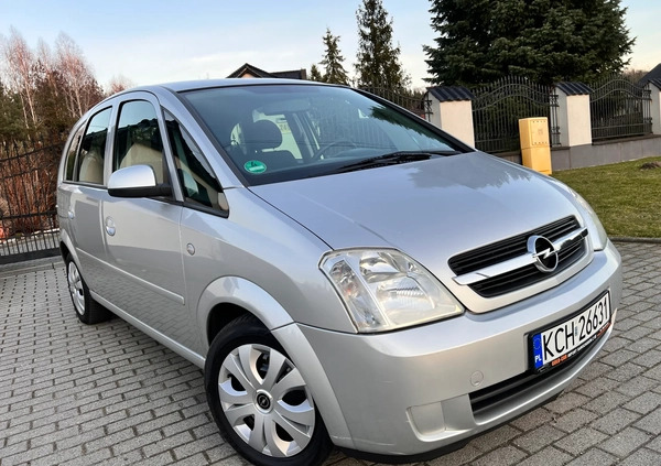 Opel Meriva cena 12900 przebieg: 167459, rok produkcji 2005 z Mirsk małe 596